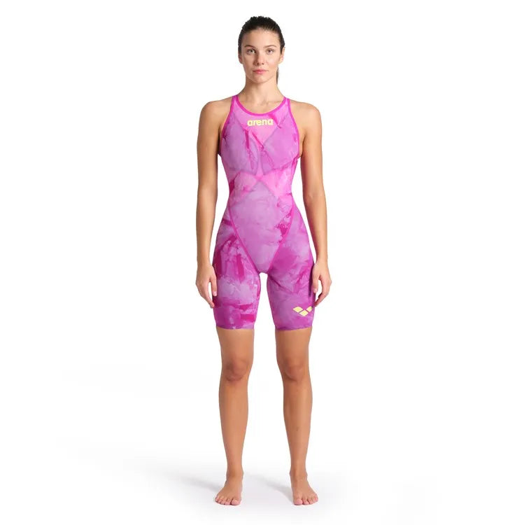 Arena Tävlingsbaddräkt Powerskin Carbon Glide Le Ob Rosa