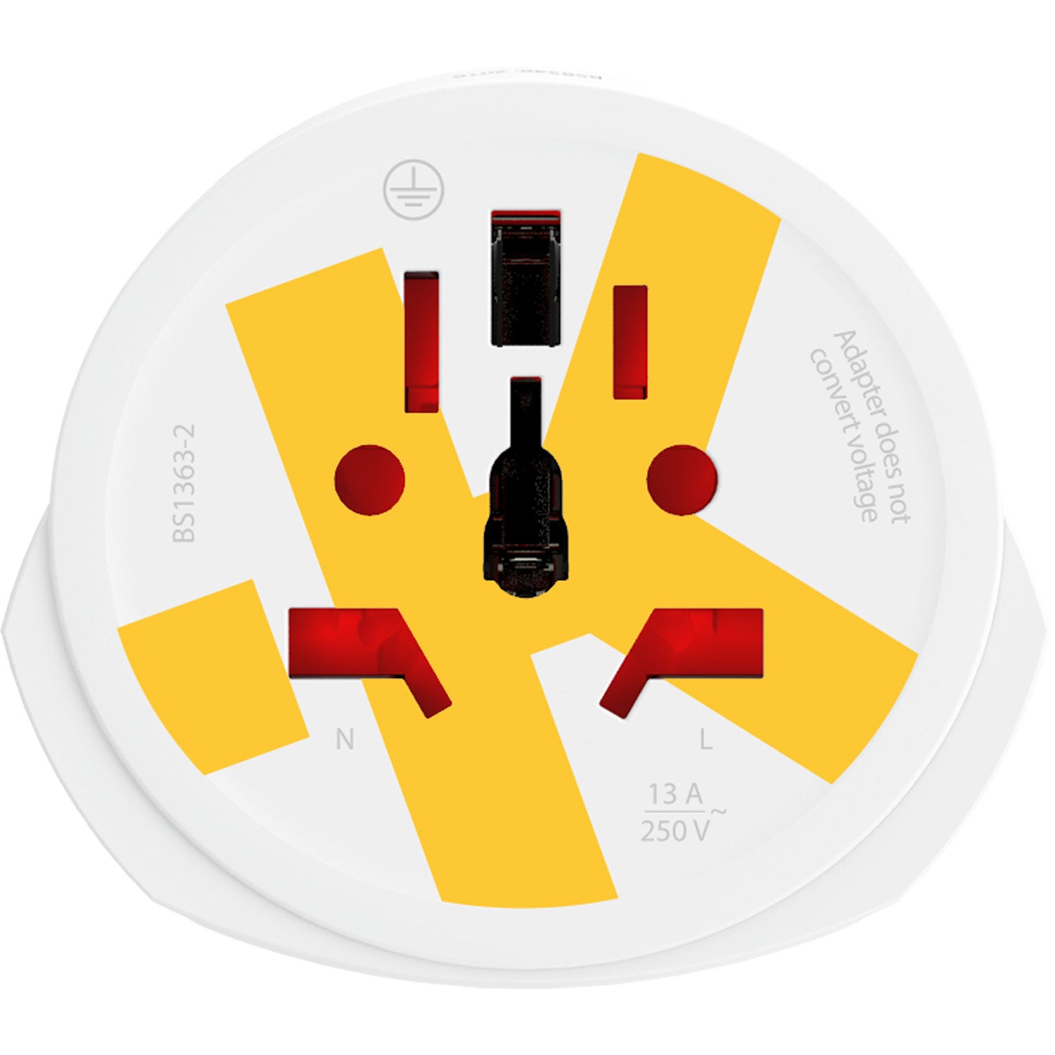 SKROSS - Reseadapter Världen till Europa Jordad Bulk - Travels And Bags