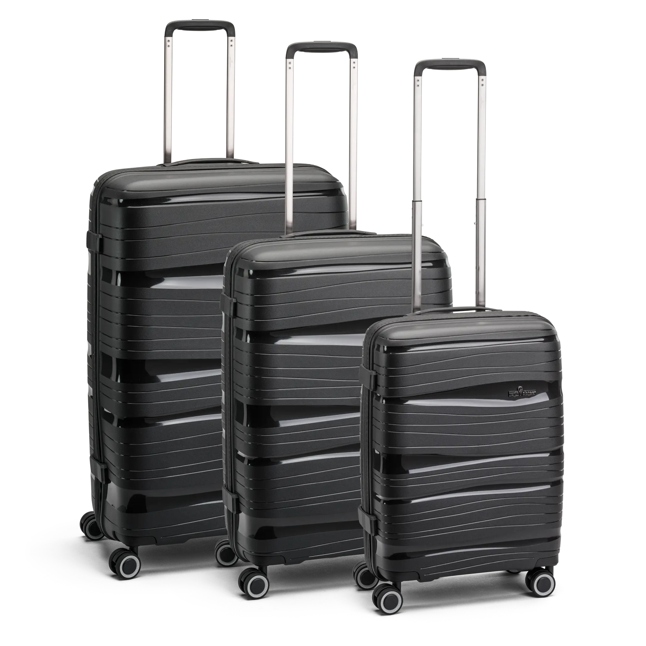 North Pioneer Oslo Resväskor 3-pack - Travels And Bags