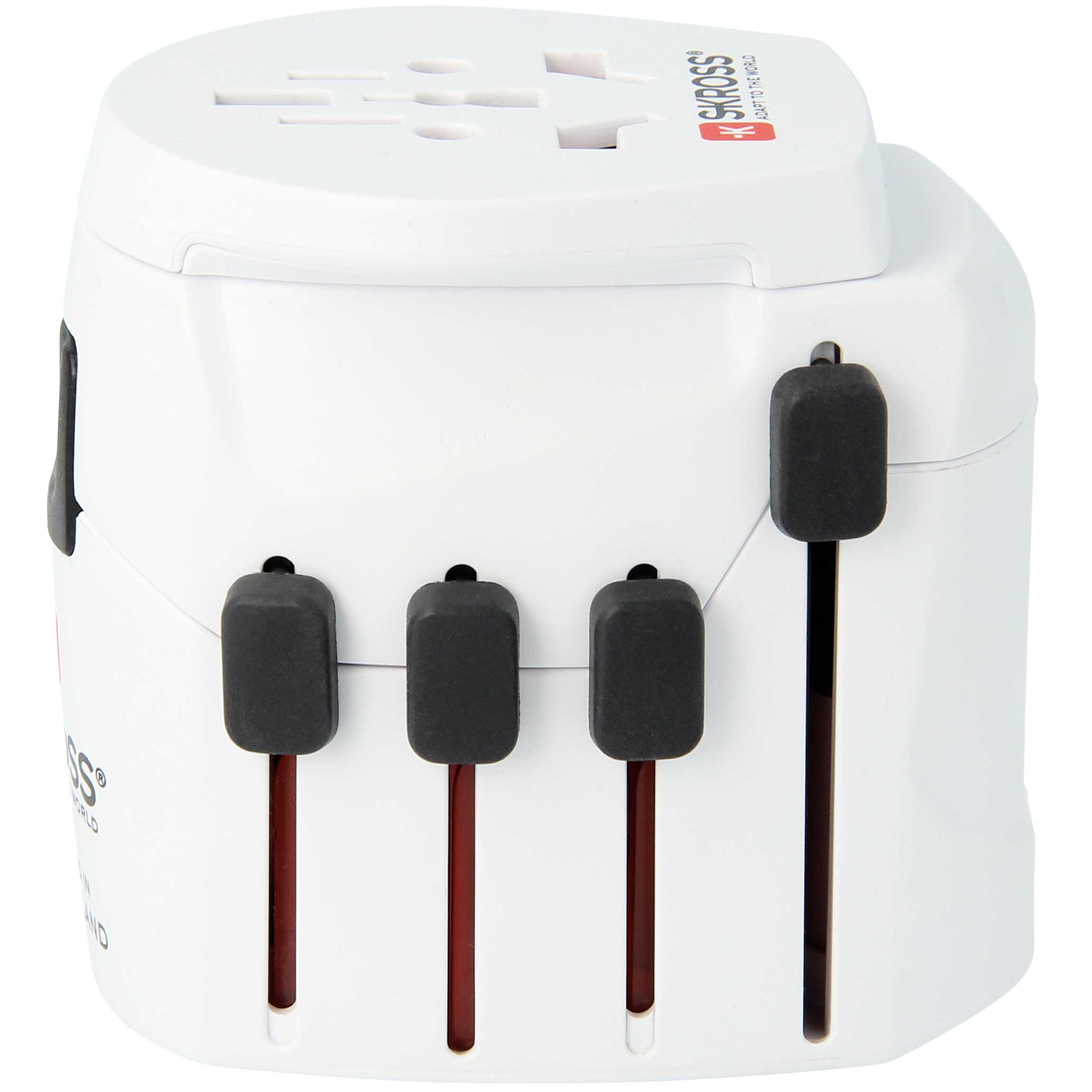 SKROSS - Världsreseadapter  PRO World Jordad - Travels And Bags
