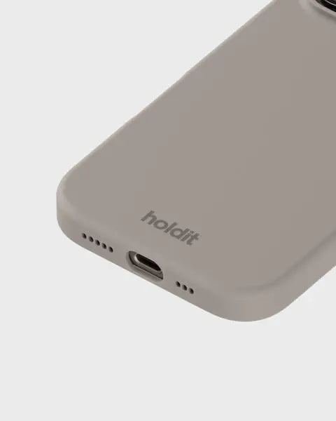 Holdit Telefonskal Silicone iPhone 16 Pro - Taupe - Travels And Bags
