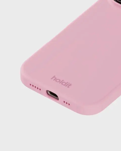 Holdit Telefonskal Silicone iPhone 16 Pro - Rosa - Travels And Bags
