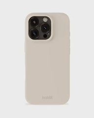 Holdit Telefonskal Silicone iPhone 16 Pro - Beige