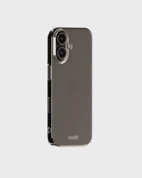 Holdit Telefonskal Slim iPhone 16 - Transparent - Travels And Bags