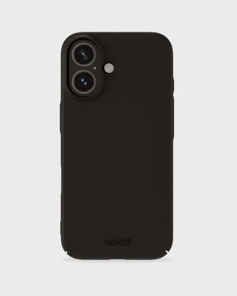 Holdit Telefonskal Slim iPhone 16 Plus - Svart - Travels And Bags