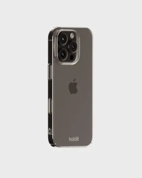 Holdit Telefonskal Slim iPhone 16 Pro Max - Transparent - Travels And Bags
