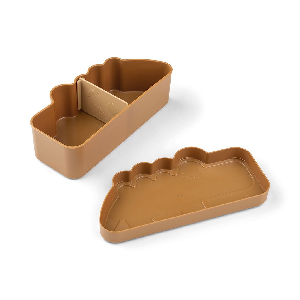 Done By Deer Kiddish Matlåda Croco - Mustard Done By Deer