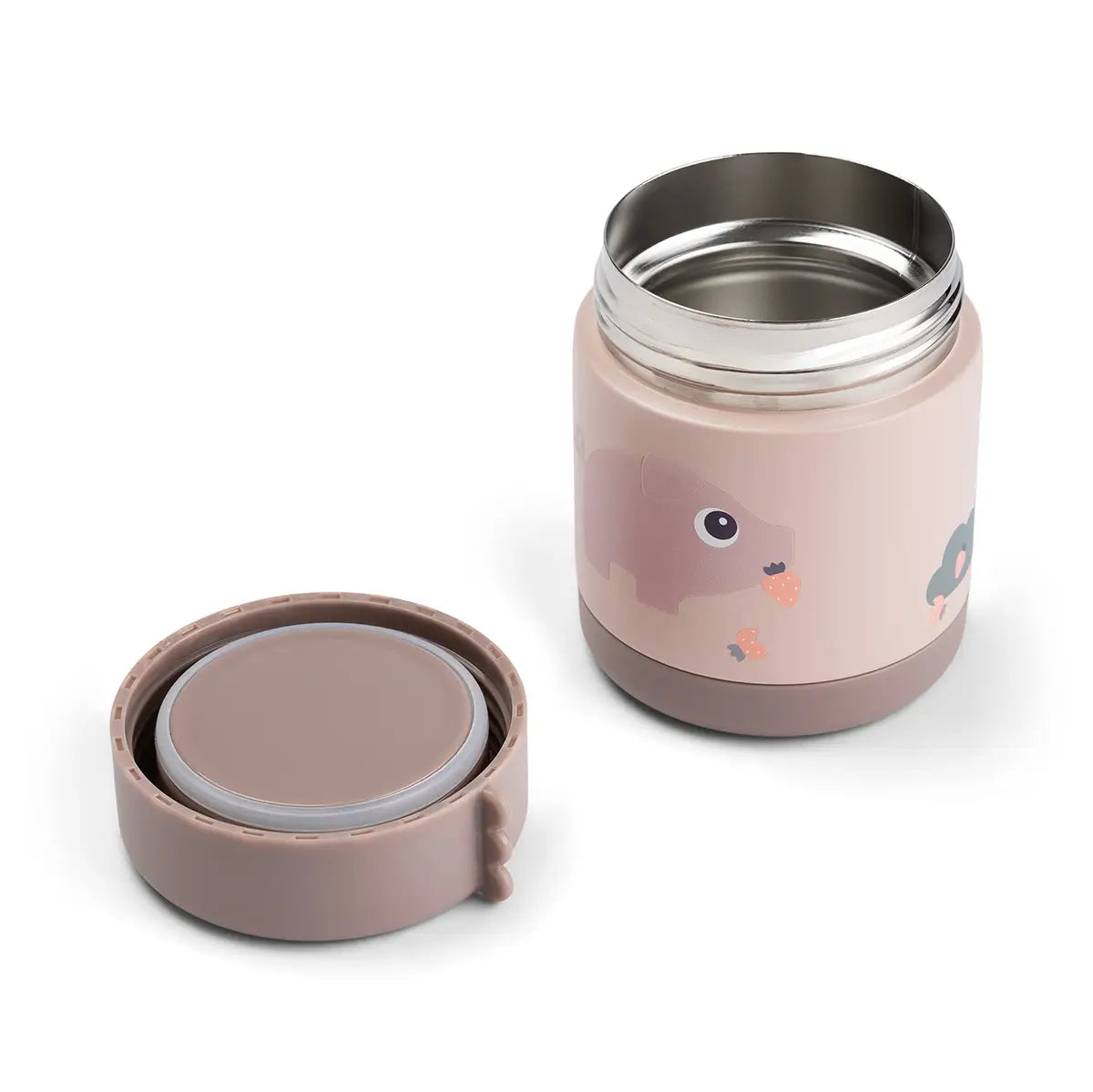Done by Deer Insulated food jar Tiny farm Powder - 300 ml