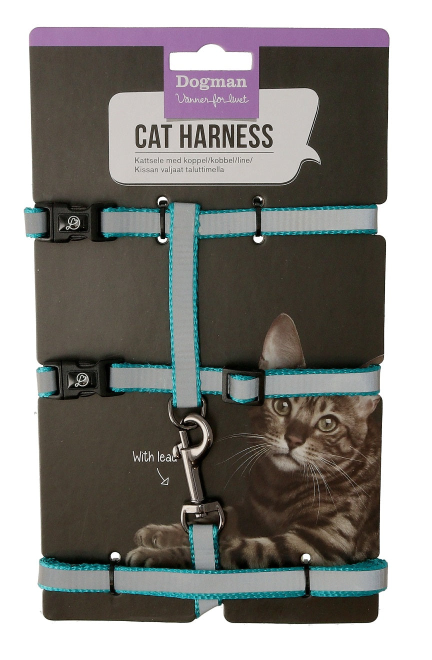 Dogman Kattsele-set Stina Turkos