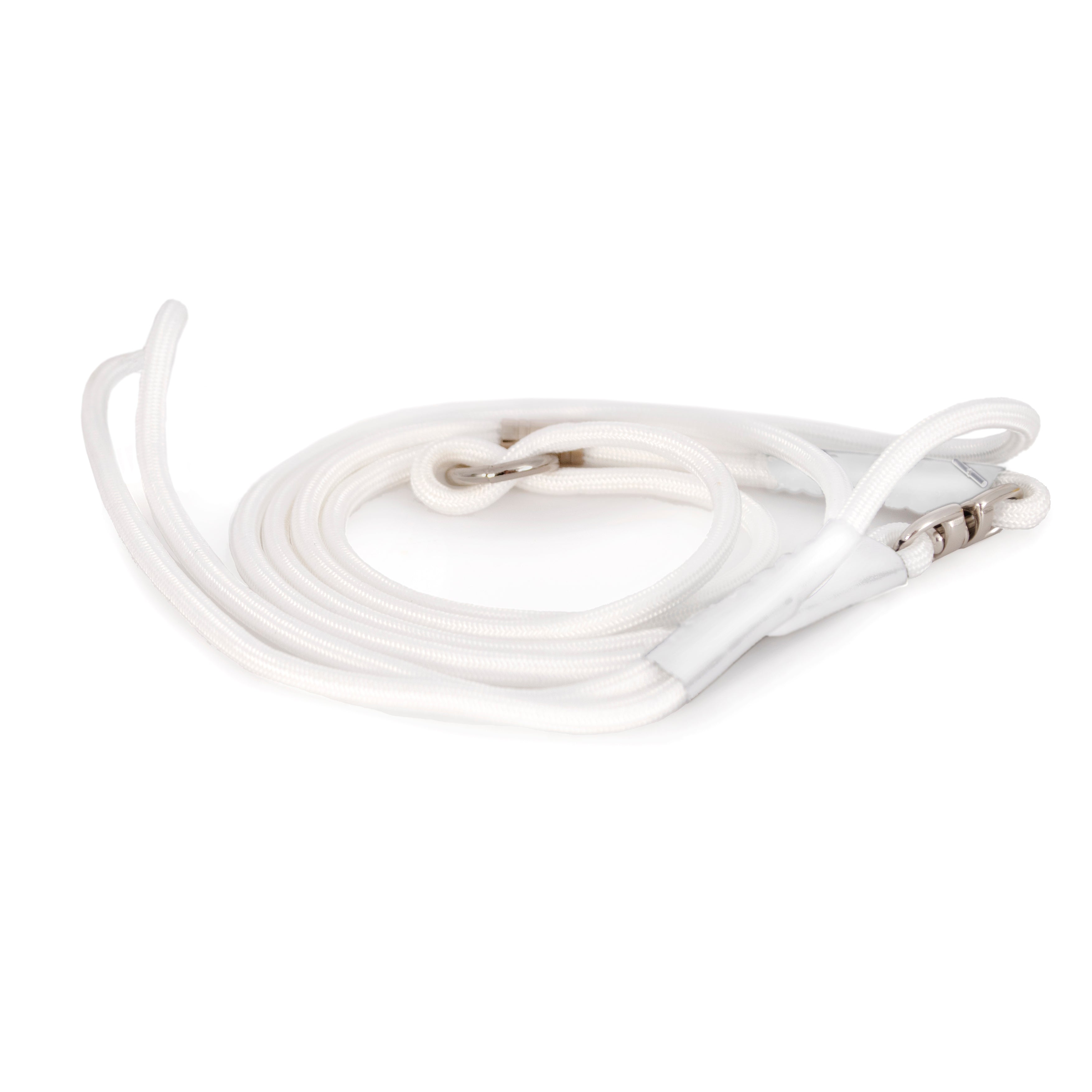 Dogman Utställningskoppel Fanny Runt Vit 120cm