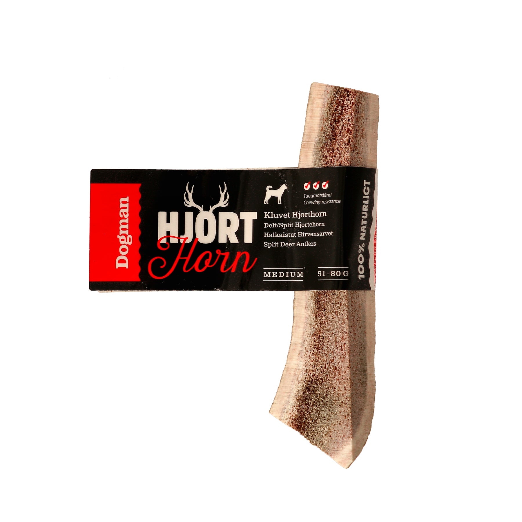 Dogman Hjorthorn Kluvet M