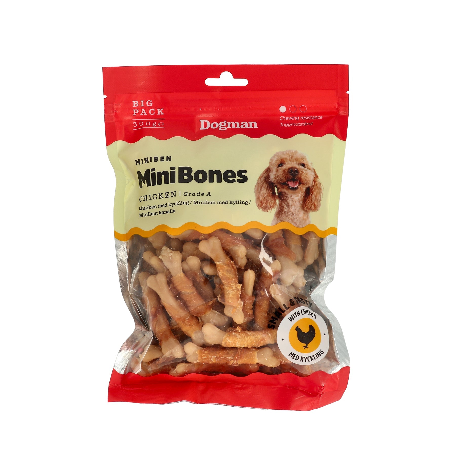 Dogman Miniben Med Kyckling 300g