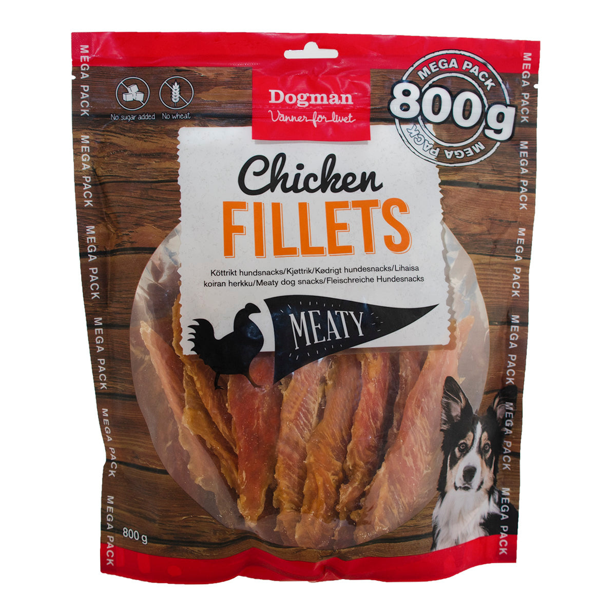 Dogman Meaty Kycklingfilé 800g