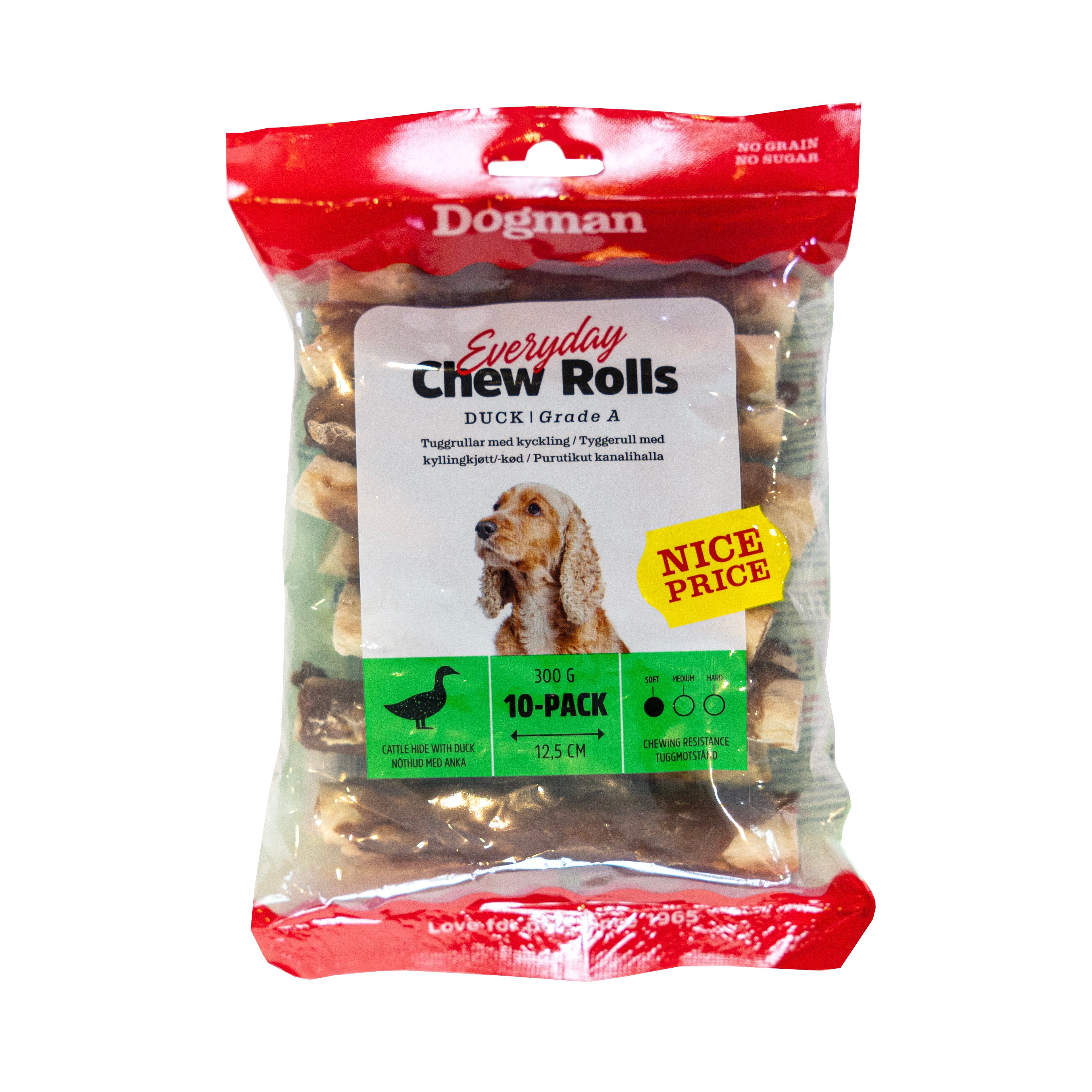 Dogman Tuggrullar Anka 10p 5cm