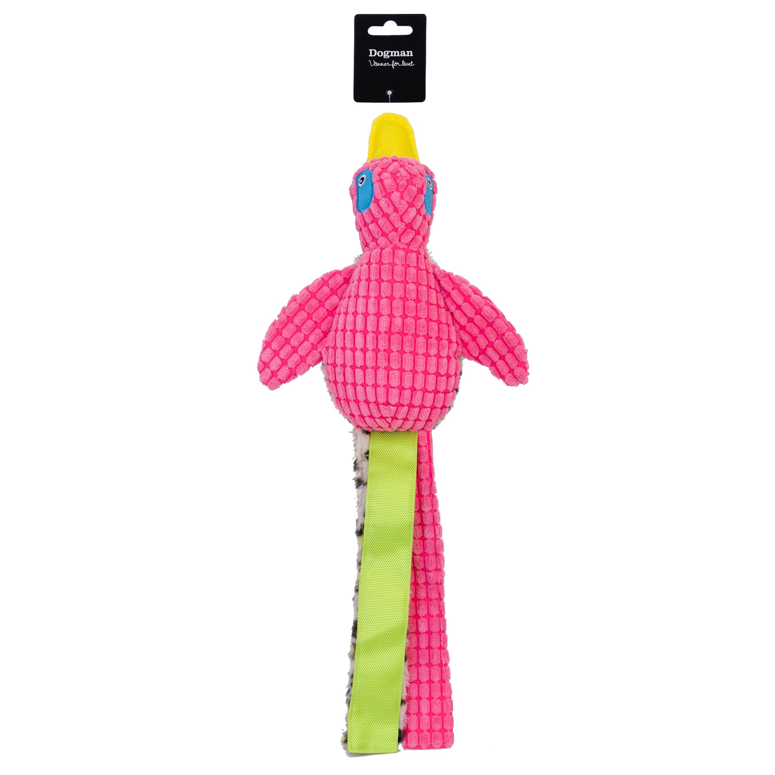 Dogman Leksak Quack Rosa 55cm