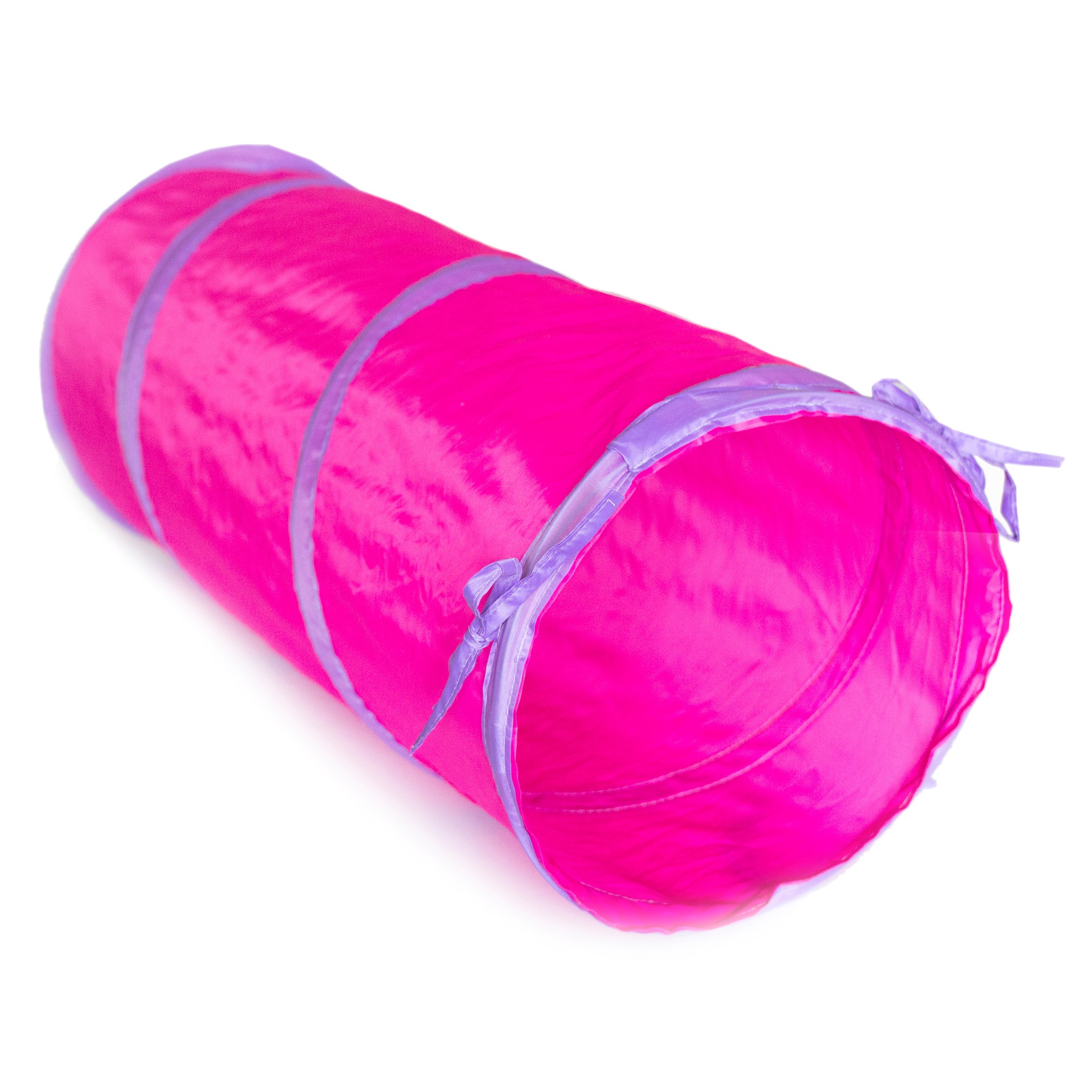 Dogman Kattleksak Tunnel Rosa 60cm