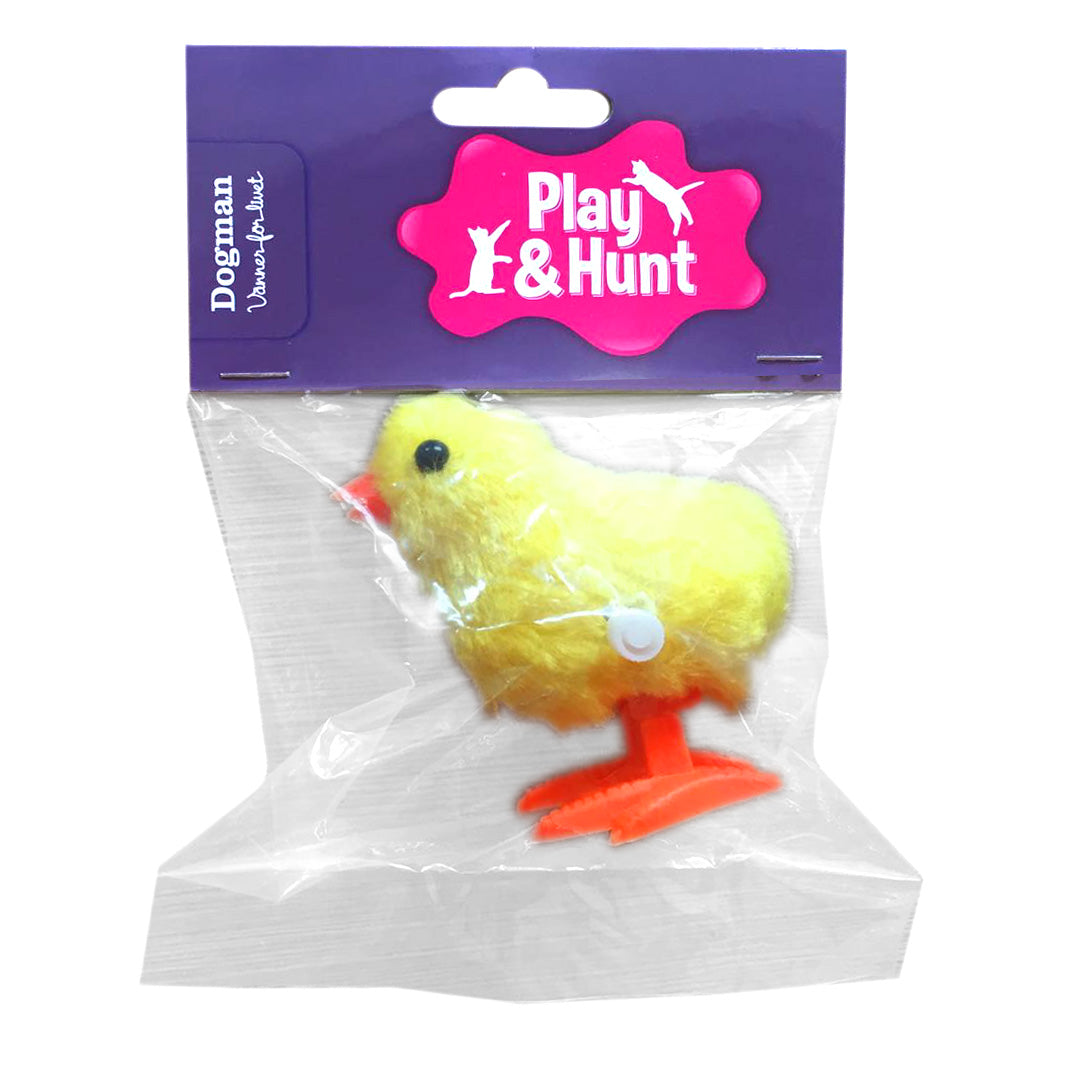 Dogman Kattleksak Uppdragbar Kyckling Gul 7cm