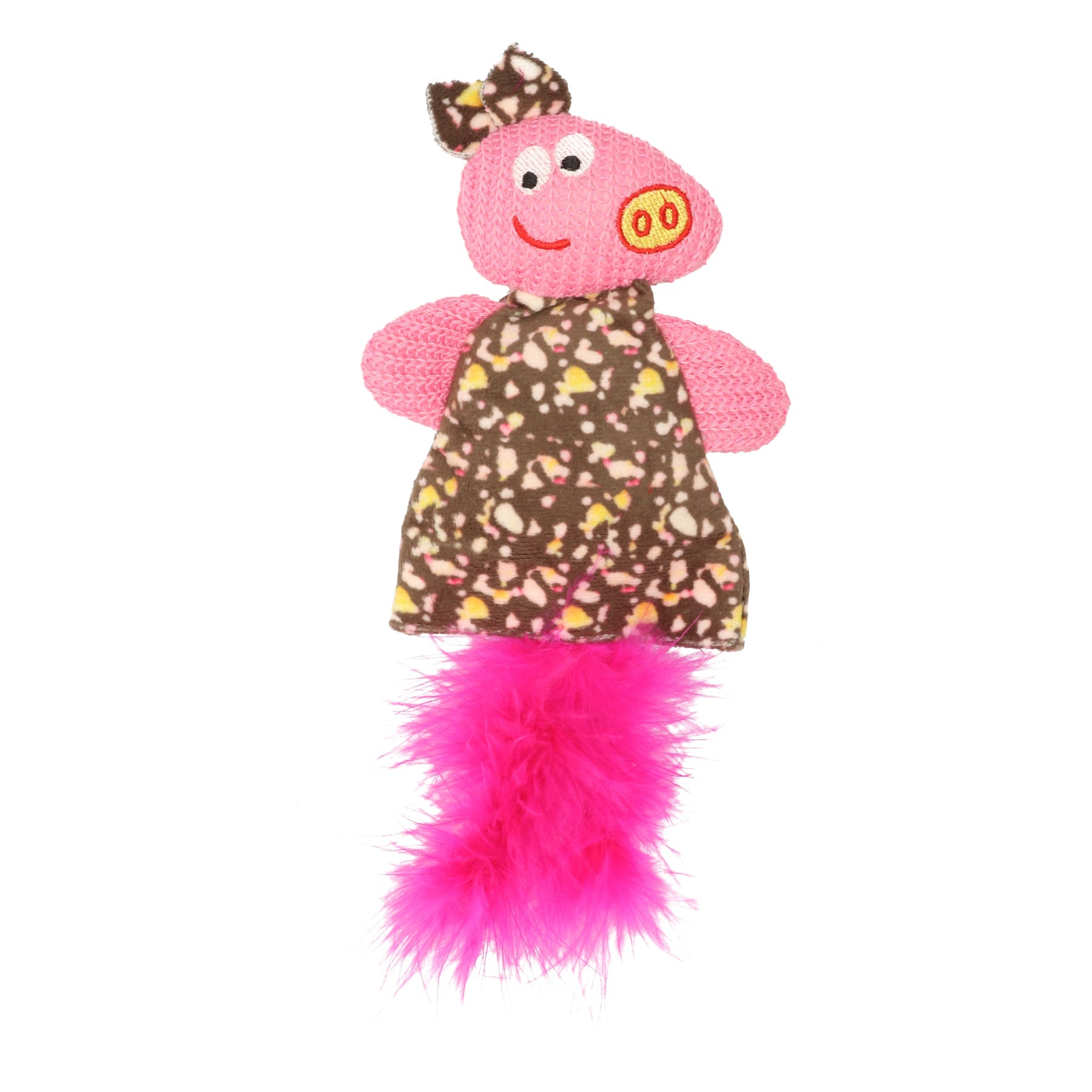 Dogman Kattleksak Gris Rosa 24cm