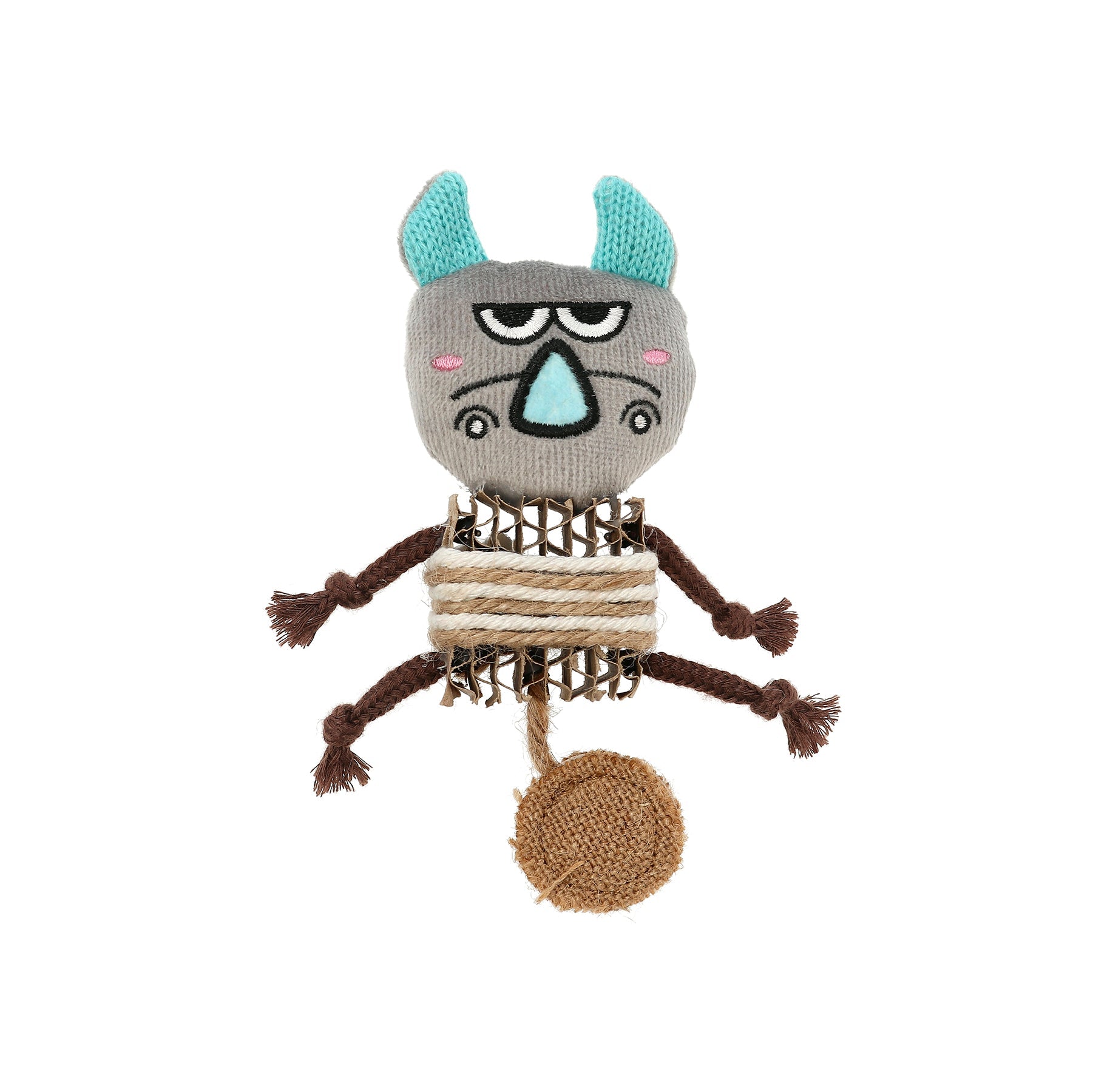 Dogman Kattleksak Korrerhino Flerfärgad 3cm