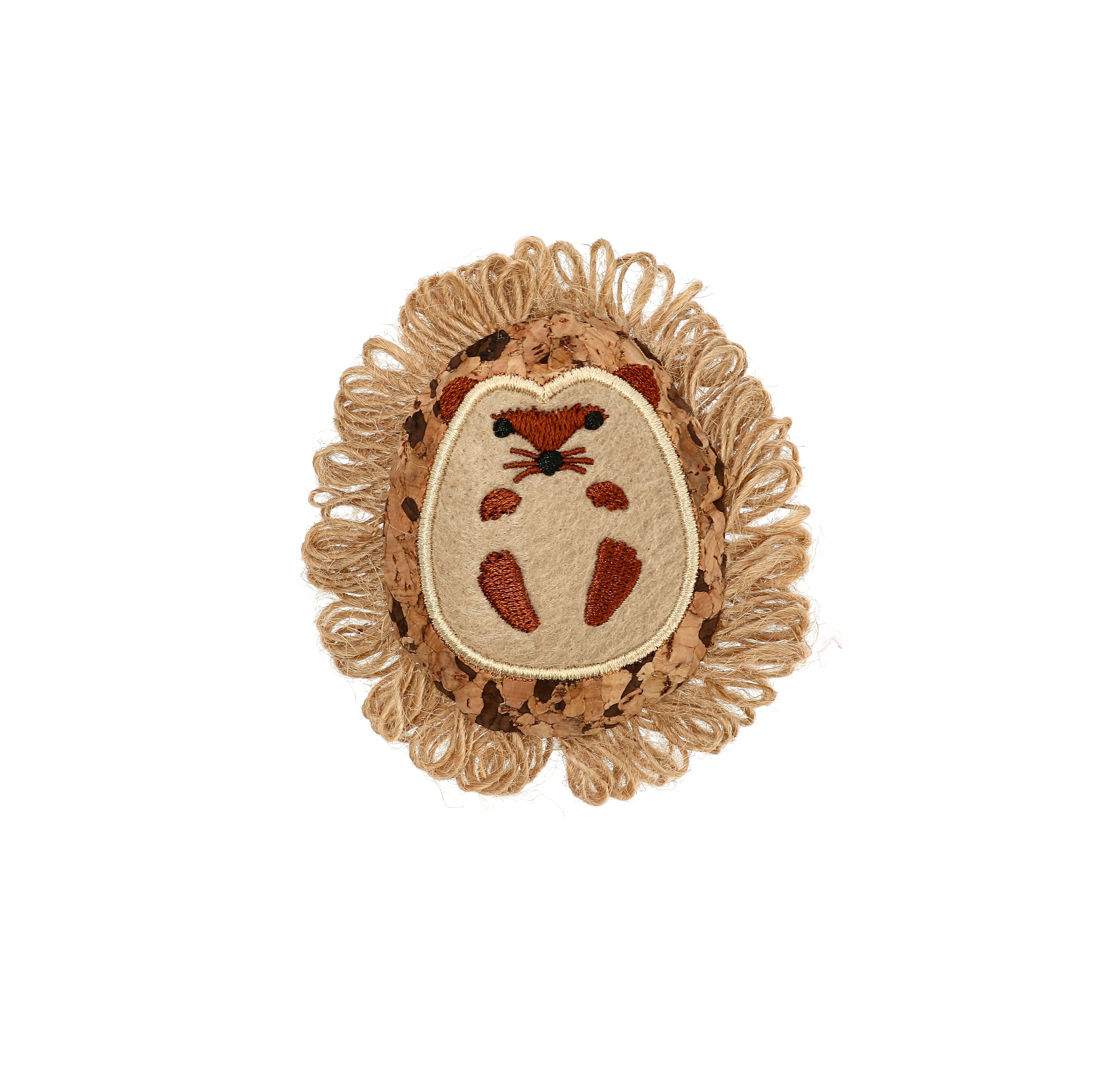 Dogman Kattleksak Natural Igelkott Brun 2cm