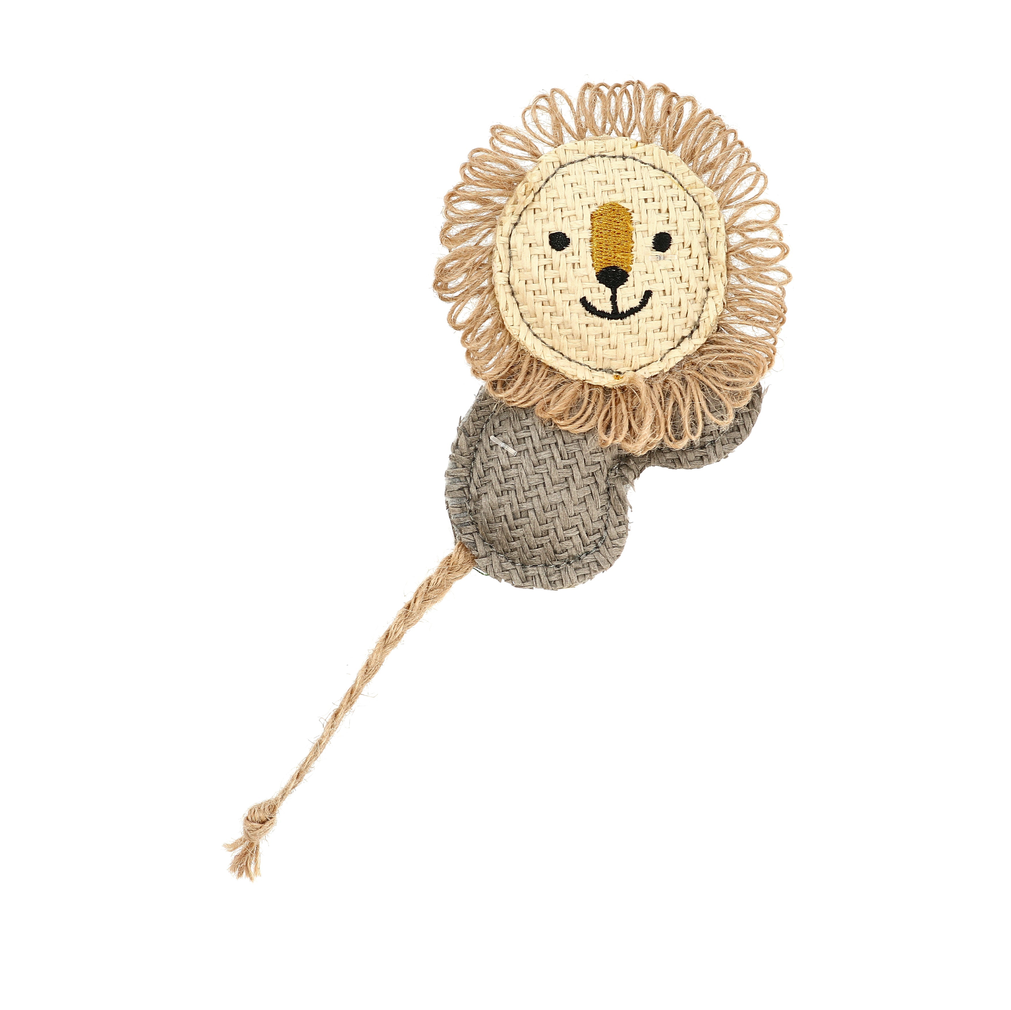 Dogman Kattleksak Natural Lejon Brun 5cm