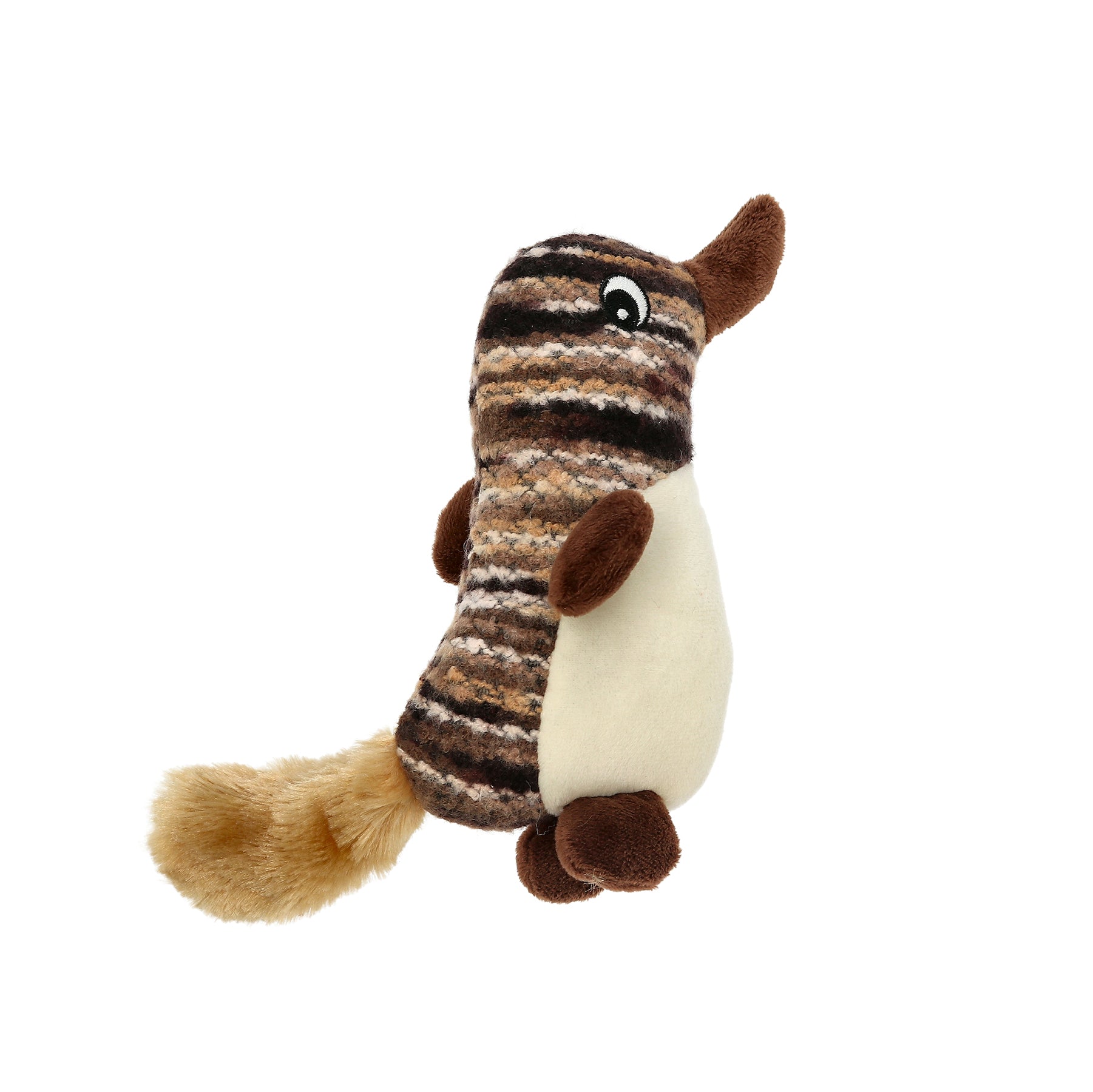 Dogman Kattleksak Fuzzy Big Brun 5cm