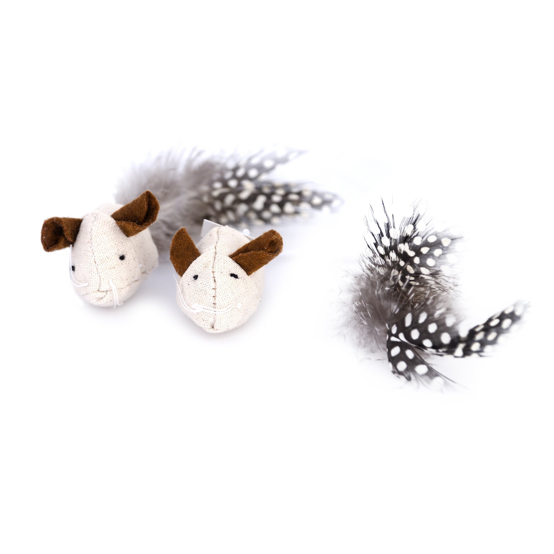 Dogman Kattleksak Canvasmus Beige 5cm