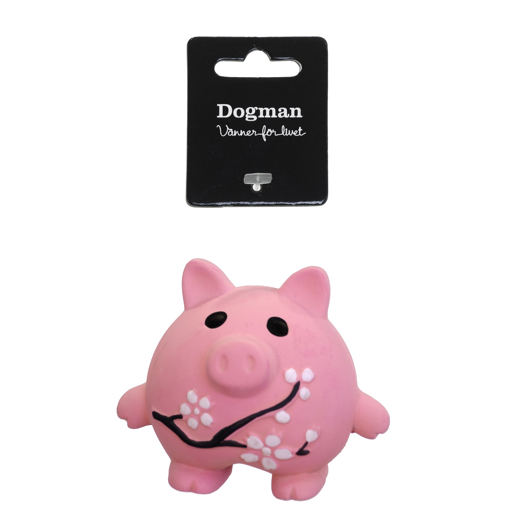 Dogman Leksak Blomstergris Rosa 10cm
