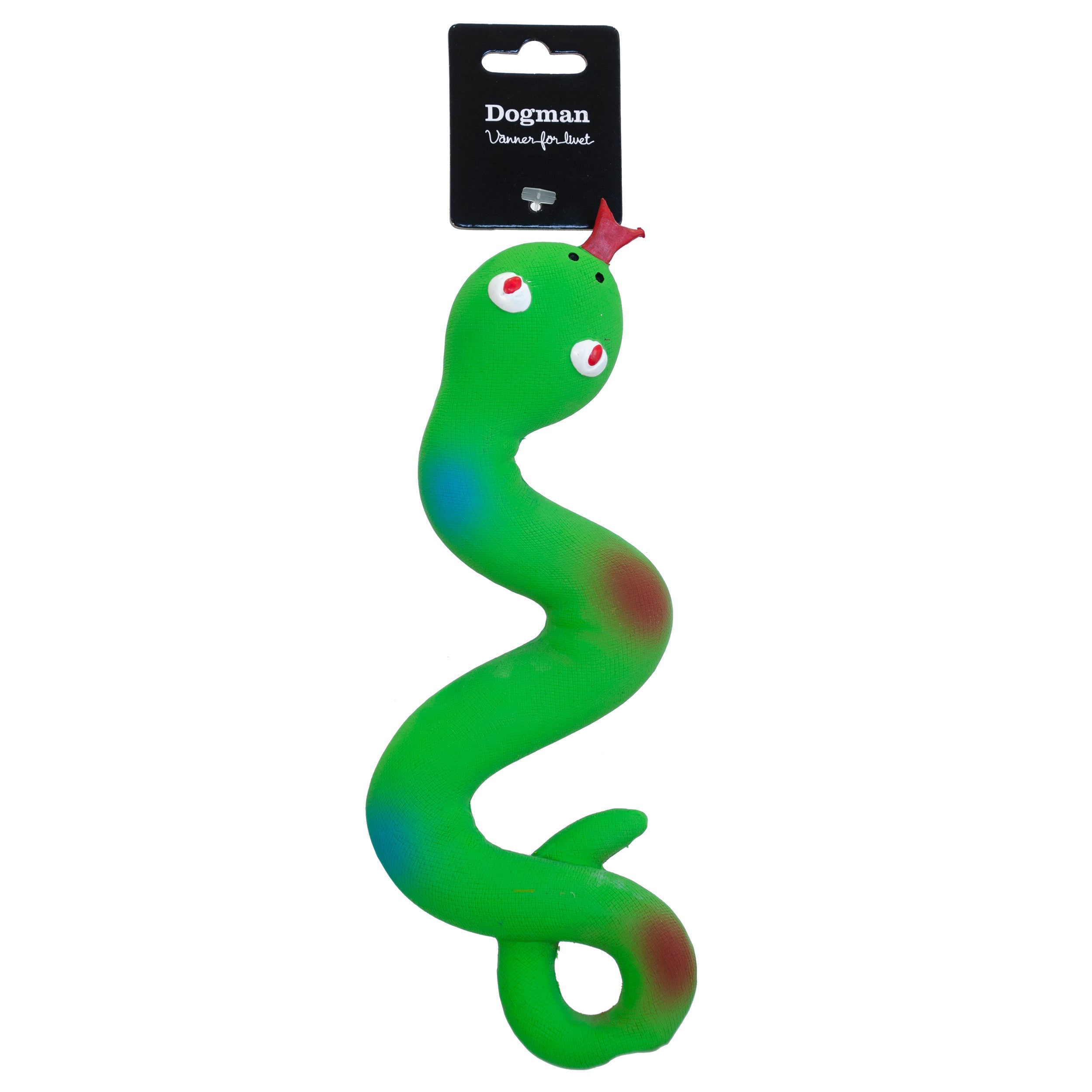 Dogman Leksak Slingerorm Grön 25cm