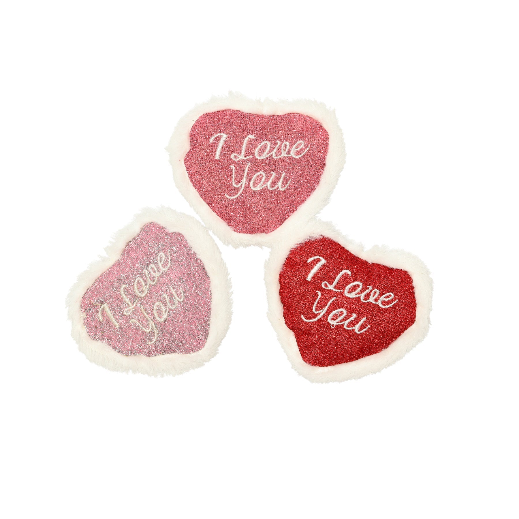 Dogman Kattleksak Hjärta Rosa 5cm