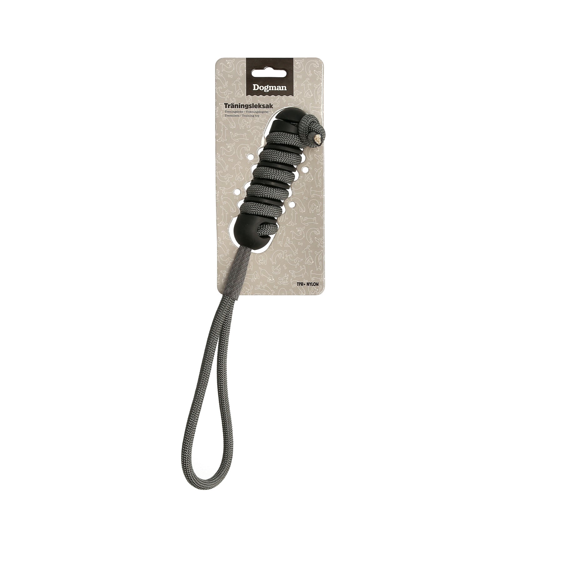 Dogman Leksak Twinte Svart 8cm