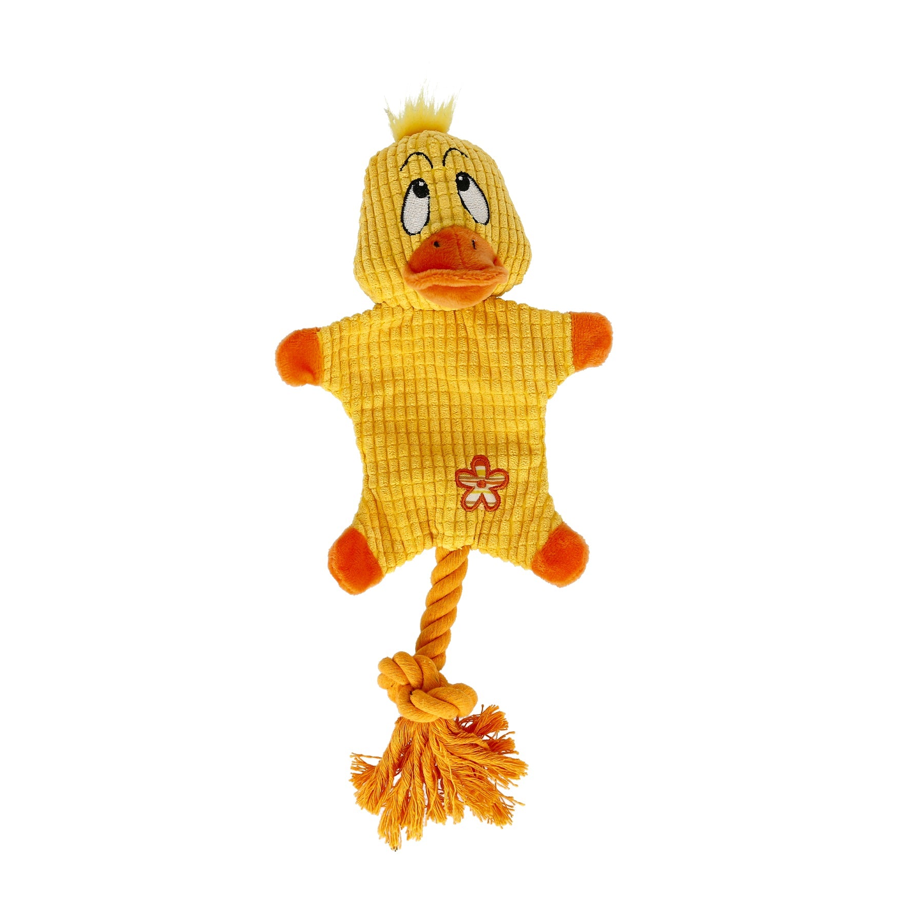 Dogman Leksak Ducke Prassel Gul 35cm