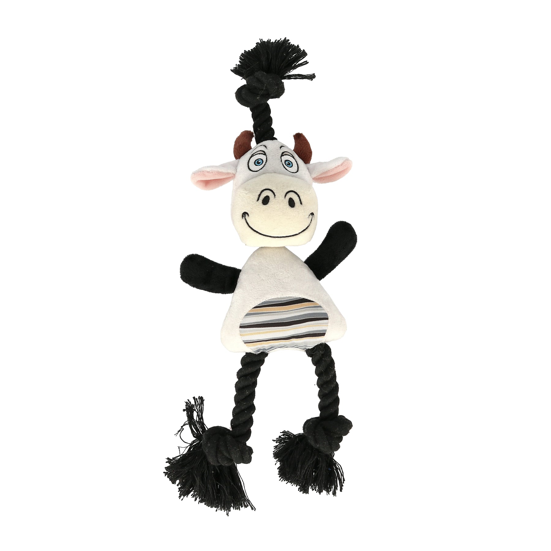 Dogman Leksak Cowe Rep Vit 40cm