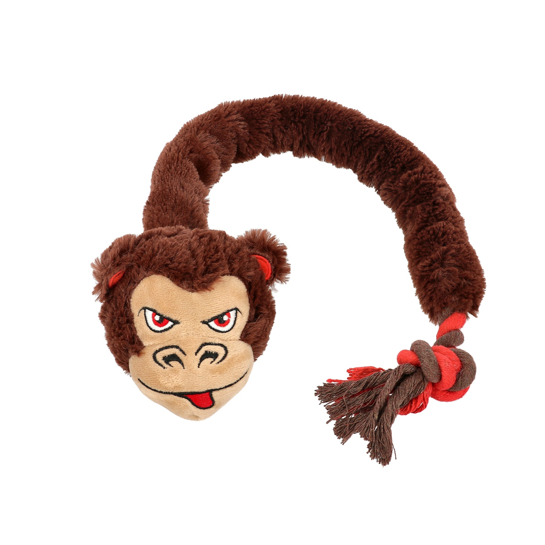 Dogman Leksak Devilmonkey Rep Brun 60cm