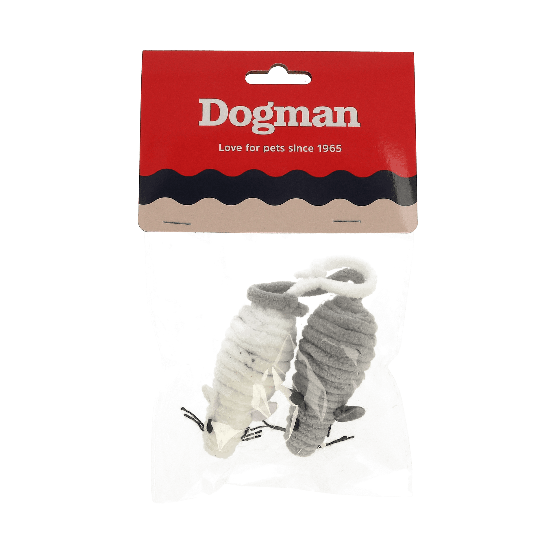 Dogman Kattleksak Mus 3cm