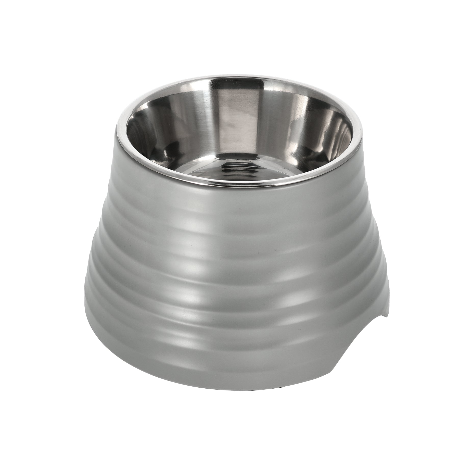 Dogman Matskål Amy Hög Grå 400ml