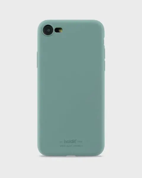 Holdit Telefonskal Silicone iPhone 7/8/SE - Grön - Travels And Bags