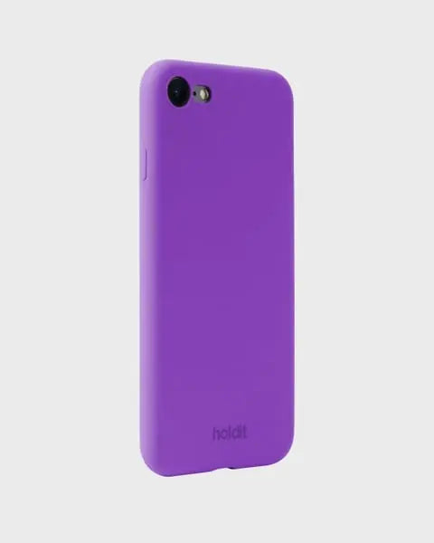 Holdit Telefonskal Silicone iPhone 7/8/SE - Lila - Travels And Bags