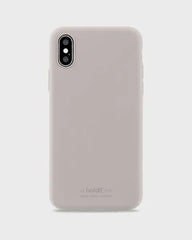 Holdit Telefonskal Silicone iPhone X/Xs - Taupe