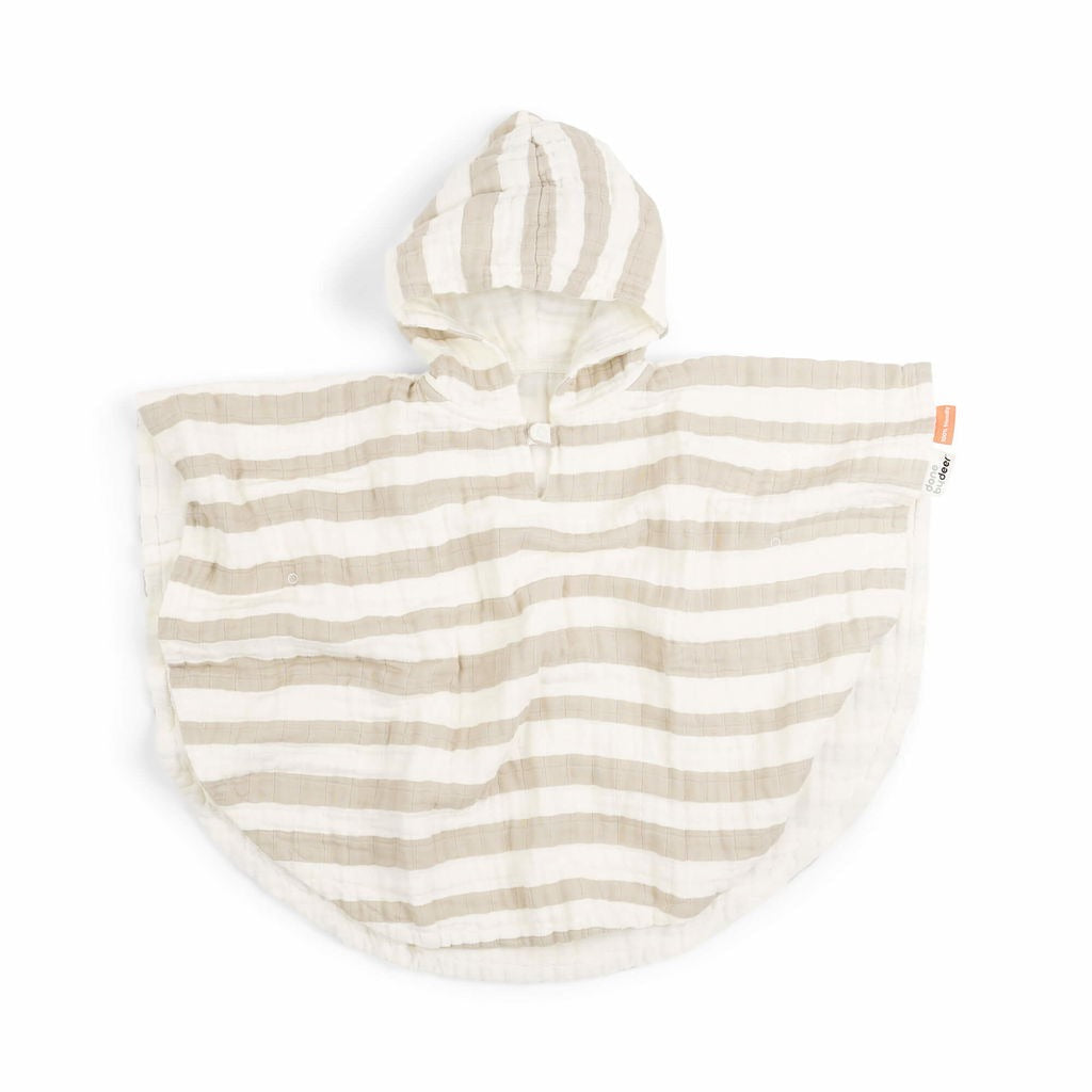 Done By Deer Badponcho Badrock GOTS - Sand Done By Deer