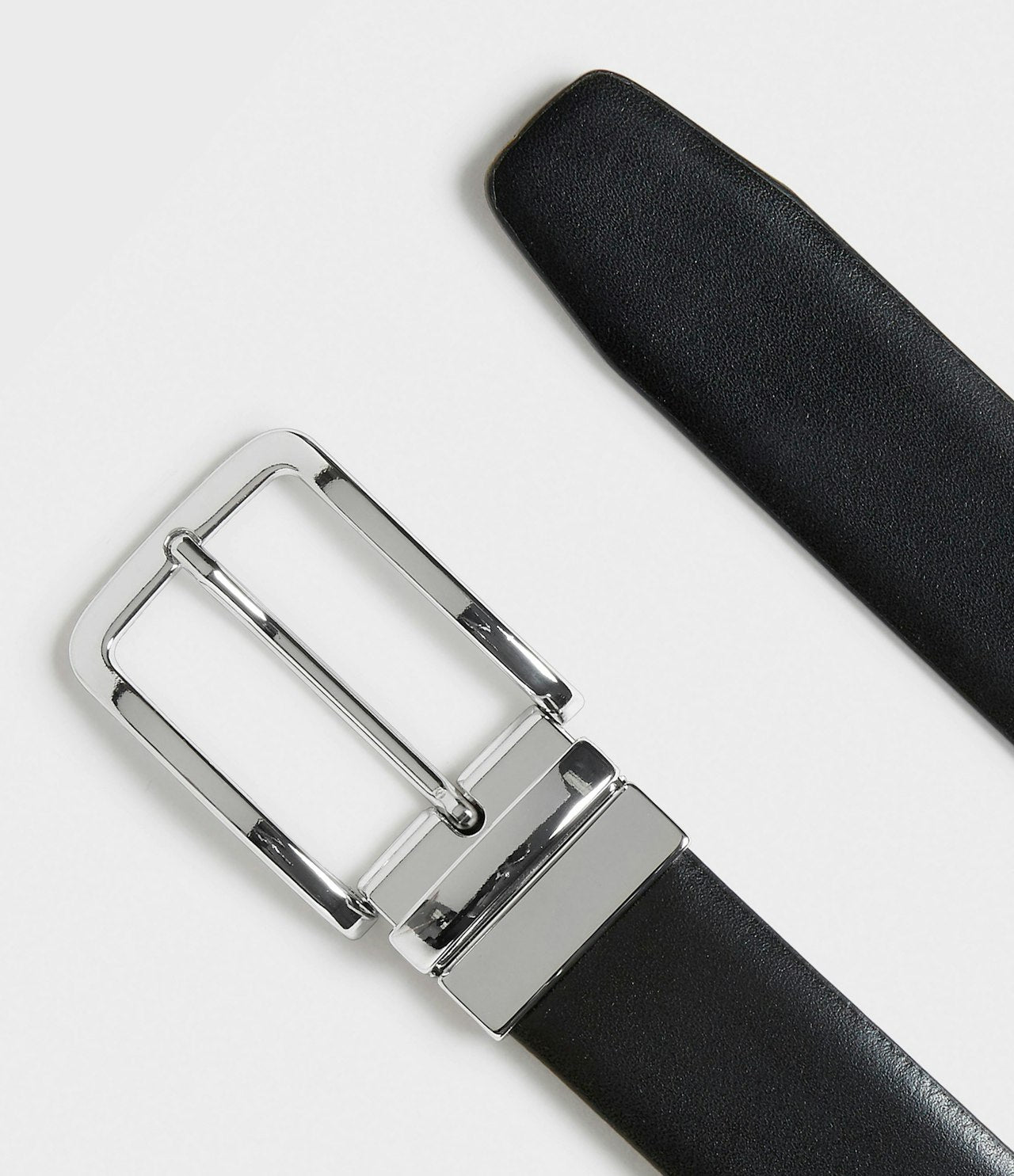 Saddler Avellino Vändbart  Läderbälte - Svart/brun - Travels And Bags