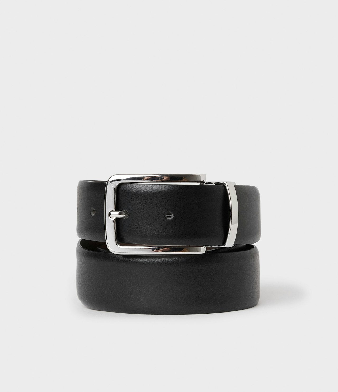 Saddler Avellino Vändbart  Läderbälte - Svart/brun - Travels And Bags