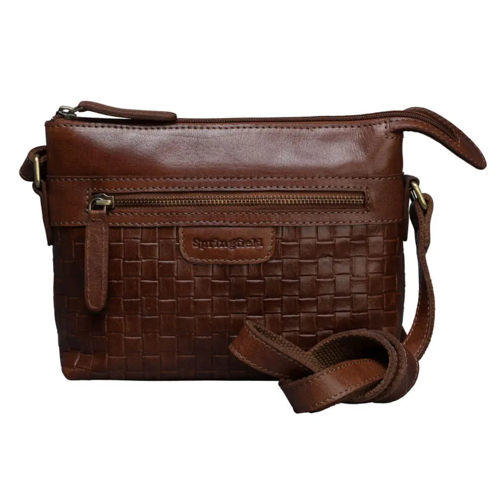Springfield Axelremsväska Flätad - Travels And Bags