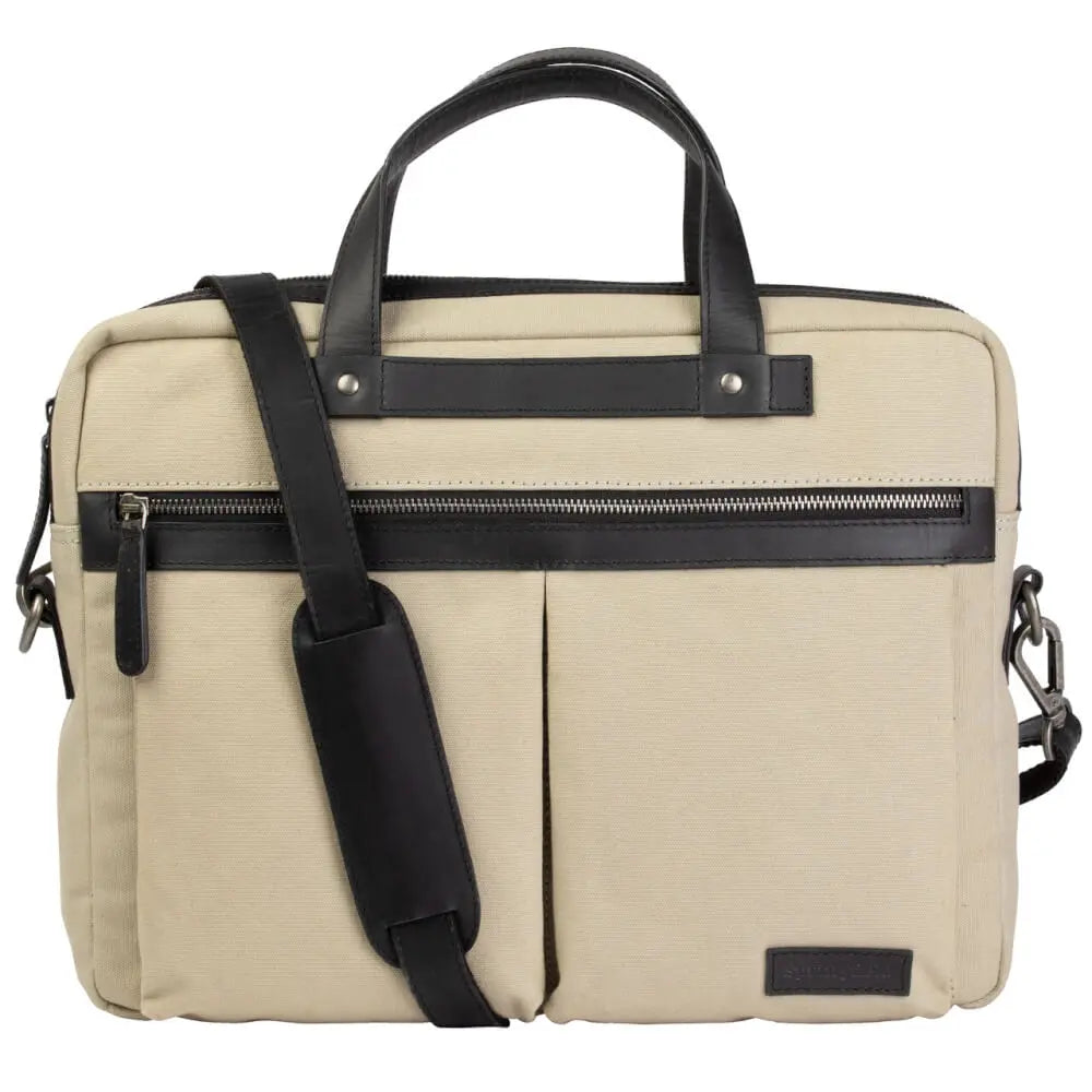 Springfield Datorväska Canvas - Travels And Bags