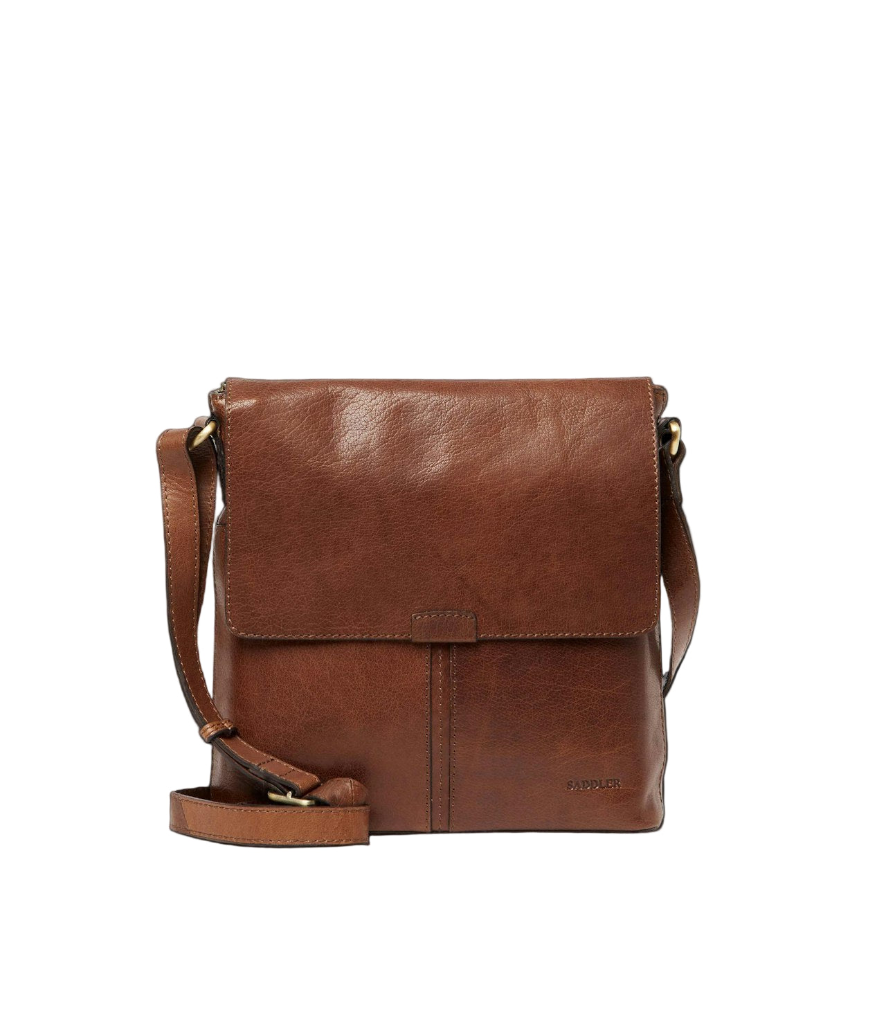 Saddler Oslo Axelremsväska - Brun - Travels And Bags