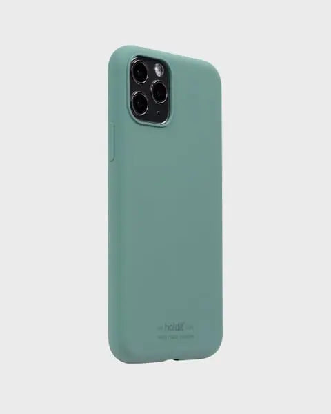 Holdit Telefonskal Silicone iPhone 11 Pro/X/XS - Grön - Travels And Bags