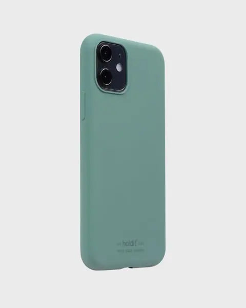 Holdit Telefonskal Silicone iPhone 11/XR - Grön - Travels And Bags