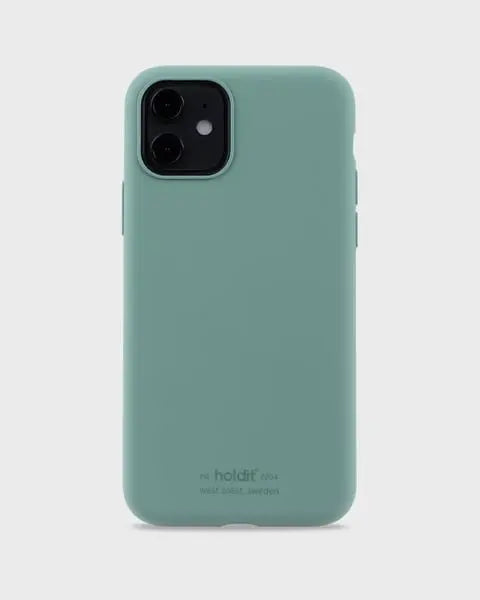 Holdit Telefonskal Silicone iPhone 11/XR - Grön - Travels And Bags