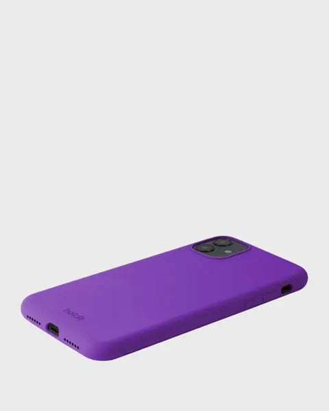 Holdit Telefonskal Silicone iPhone 11/XR - Lila - Travels And Bags