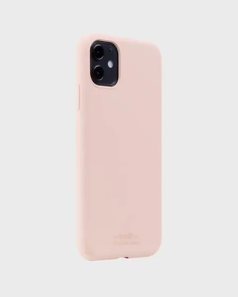 Holdit Telefonskal Silicone iPhone 11/XR - Ljusrosa - Travels And Bags